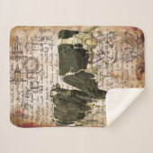  ontwerp van de Koe Sherpa Deken (Voorkant (horizontaal))