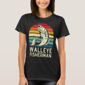 ontwerp van de koele walleye-visser Wome T-shirt (Voorkant)