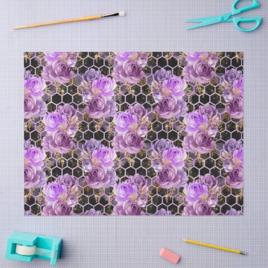 Ontwerp van de koninginnenbijenreeks 16 Weefselpap Tissuepapier (Craft)