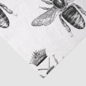 Ontwerp van de koninginnenbijenreeks 20 tissuepapier (Detail)