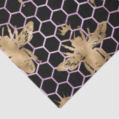 Ontwerp van de koninginnenbijenreeks 38 tissuepapier (Detail)