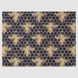 Ontwerp van de koninginnenbijenreeks 38 tissuepapier