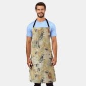 Ontwerp van de koninginnenbijenreeks 47 schort (Gedragen)