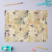 Ontwerp van de koninginnenbijenreeks 47 tissuepapier (Craft)