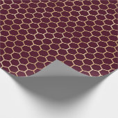 Ontwerp van de koninginnenbijenreeks 9 cadeaupapier (Hoek)