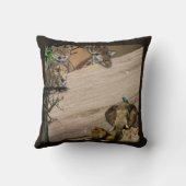 Ontwerp van de leeuw voor de humor van het Rastafa Kussen (Achterkant)