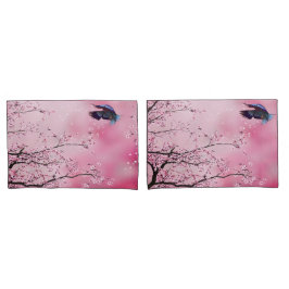 Ontwerp van de lenteseizoen kussensloop