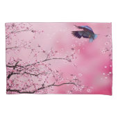 Ontwerp van de lenteseizoen kussensloop (Voorkant-Links)