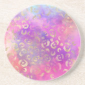 Ontwerp van de Leopard-schilderreeks 11 Zandsteen Onderzetter (Voorkant)