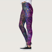 Ontwerp van de Leopard-schilderreeks 16 Leggings (Links)