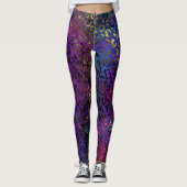 Ontwerp van de Leopard-schilderreeks 16 Leggings (Voorkant)