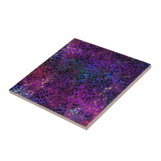 Ontwerp van de Leopard-schilderreeks 16 Tegeltje (Zijkant)