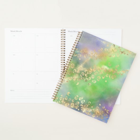 Ontwerp van de Leopard-schilderreeks 4 Planner (Display)