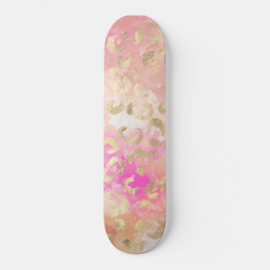 Ontwerp van de Leopard-schilderreeks 5 Persoonlijk Skateboard (Voorkant)