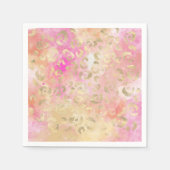 Ontwerp van de Leopard-schilderreeks 5 Servet (Voorkant)