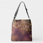 Ontwerp van de Leopard-schilderreeks 7 Crossbody Tas (Achterkant)