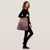 Ontwerp van de Leopard-schilderreeks 7 Crossbody Tas (Op model)