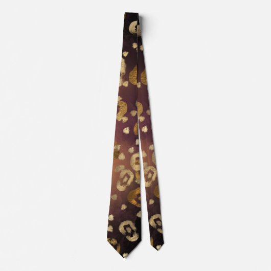 Ontwerp van de Leopard-schilderreeks 7 Stropdas (Voorkant)