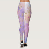Ontwerp van de Leopard-schilderreeks 8 Leggings (Achterkant)