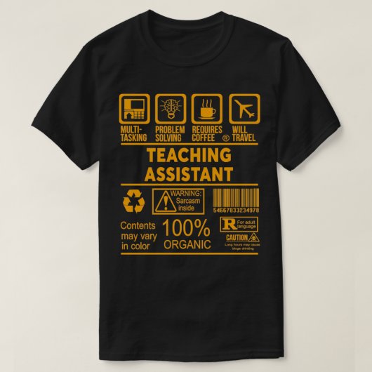 ONTWERP VAN DE LERINGSBIJSTANDER 2017 T-SHIRT (Design voorkant)