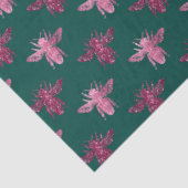 Ontwerp van de liefdebijenreeks 45 tissuepapier (Detail)