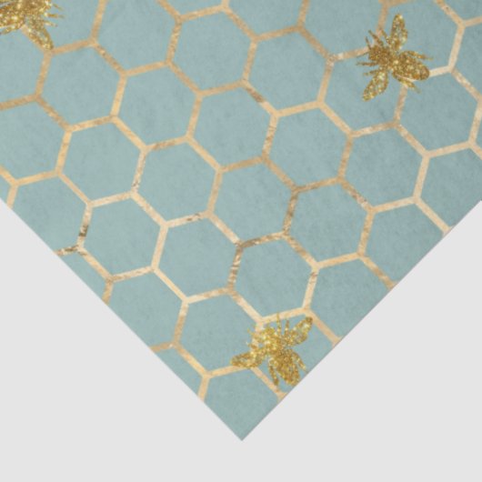 Ontwerp van de liefdebijenreeks 48 tissuepapier (Detail)