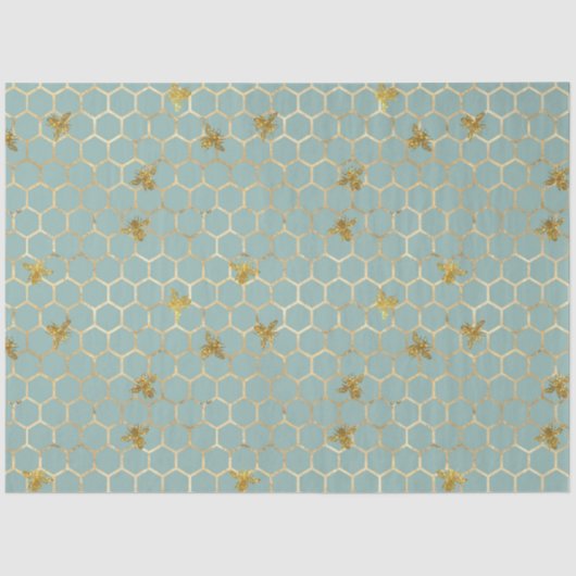 Ontwerp van de liefdebijenreeks 48 tissuepapier (Voorkant)