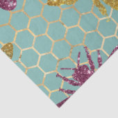 Ontwerp van de liefdebijenreeks 49 tissuepapier (Detail)