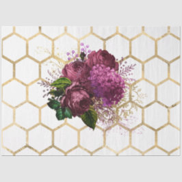 Ontwerp van de liefdebijenreeks 52 tissuepapier