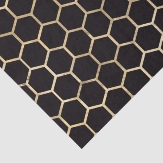 Ontwerp van de liefdebijenreeks 53 tissuepapier (Detail)