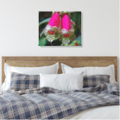 Ontwerp van de luipaard canvas afdruk (Insitu (Slaapkamer))