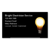 Ontwerp van de magnetische Visitekaartjes van de e Magnetisch Visitekaartje (Voorkant)