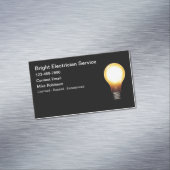 Ontwerp van de magnetische Visitekaartjes van de e Magnetisch Visitekaartje (Voorbeeld)