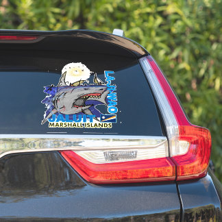 Ontwerp van de Marshalleilanden Sticker