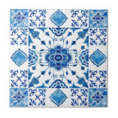 Ontwerp van de mediterrane Italiaanse tegel naadlo Tegeltje (Voorkant)