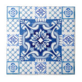 Ontwerp van de mediterrane Italiaanse tegel naadlo Tegeltje (Voorkant)