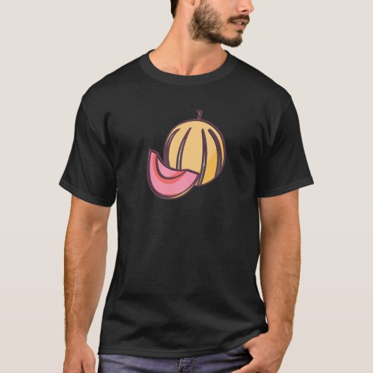 Ontwerp van de Melonenzomervrucht voor vruchten en T-shirt (Voorkant)