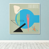 Ontwerp van de Mideeuw Jacobsen Homage Print (Insitu (Houten vloer))