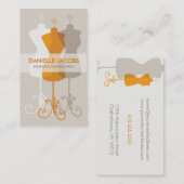 Ontwerp van de Mode van de drukkerij Visitekaartje (Voorkant / Achterkant)