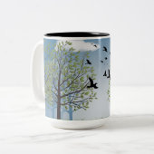 ontwerp van de Mok van de natuur, (Voorkant links)