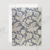 ontwerp van de muurbloem briefkaart (Voorkant / Achterkant)