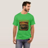 Ontwerp van de muziek van Delta Blues T-shirt (Voorkant volledig)