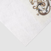 Ontwerp van de muzieknoten-reeks 12 tissuepapier (Detail)