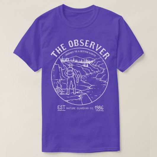 Ontwerp van de Natuur T-shirt (Design voorkant)