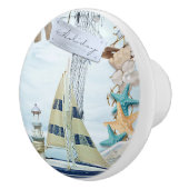 Ontwerp van de Nautische reeks 4 Keramische Knop (Rechts)