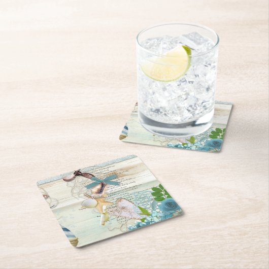 Ontwerp van de Nautische reeks 5 Kartonnen Onderzetters (Insitu)