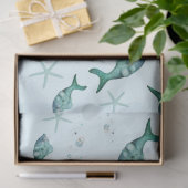 Ontwerp van de Nautische reeks 6 Tissuepapier (Geschenk)