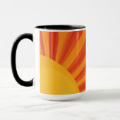 Ontwerp van de ochtendenergie-zonsopgang mok (Links)