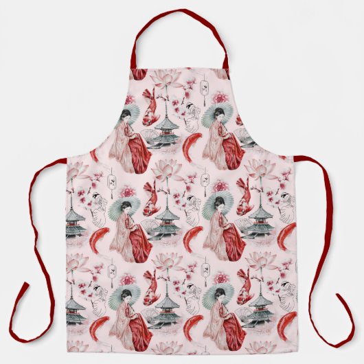 Ontwerp van de Okinawa-reeks 5 Schort (Voorkant)