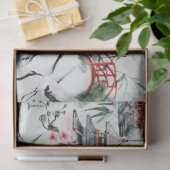 Ontwerp van de Okinawa-reeks 7 Tissuepapier (Geschenk)